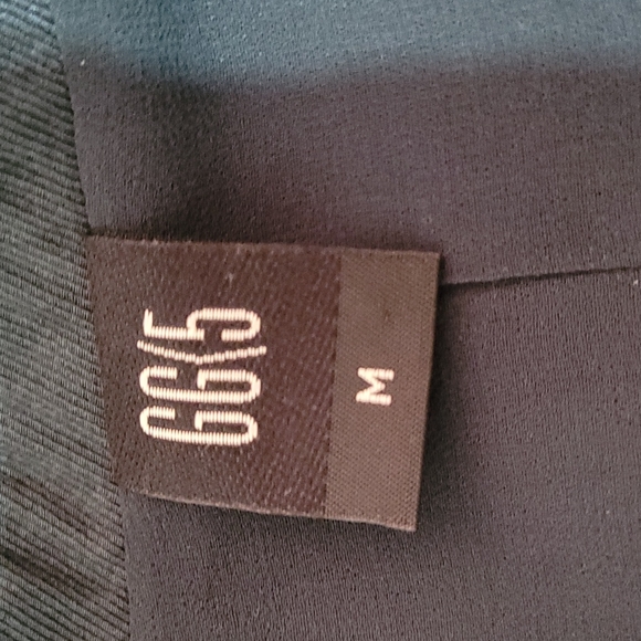 GG5 size medium pine green button front dress - Picture 6 of 8